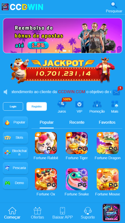 App Mobile ccdwin.com